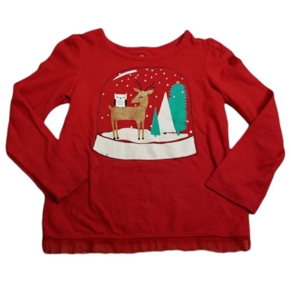 Christmas snow globe shirt M5